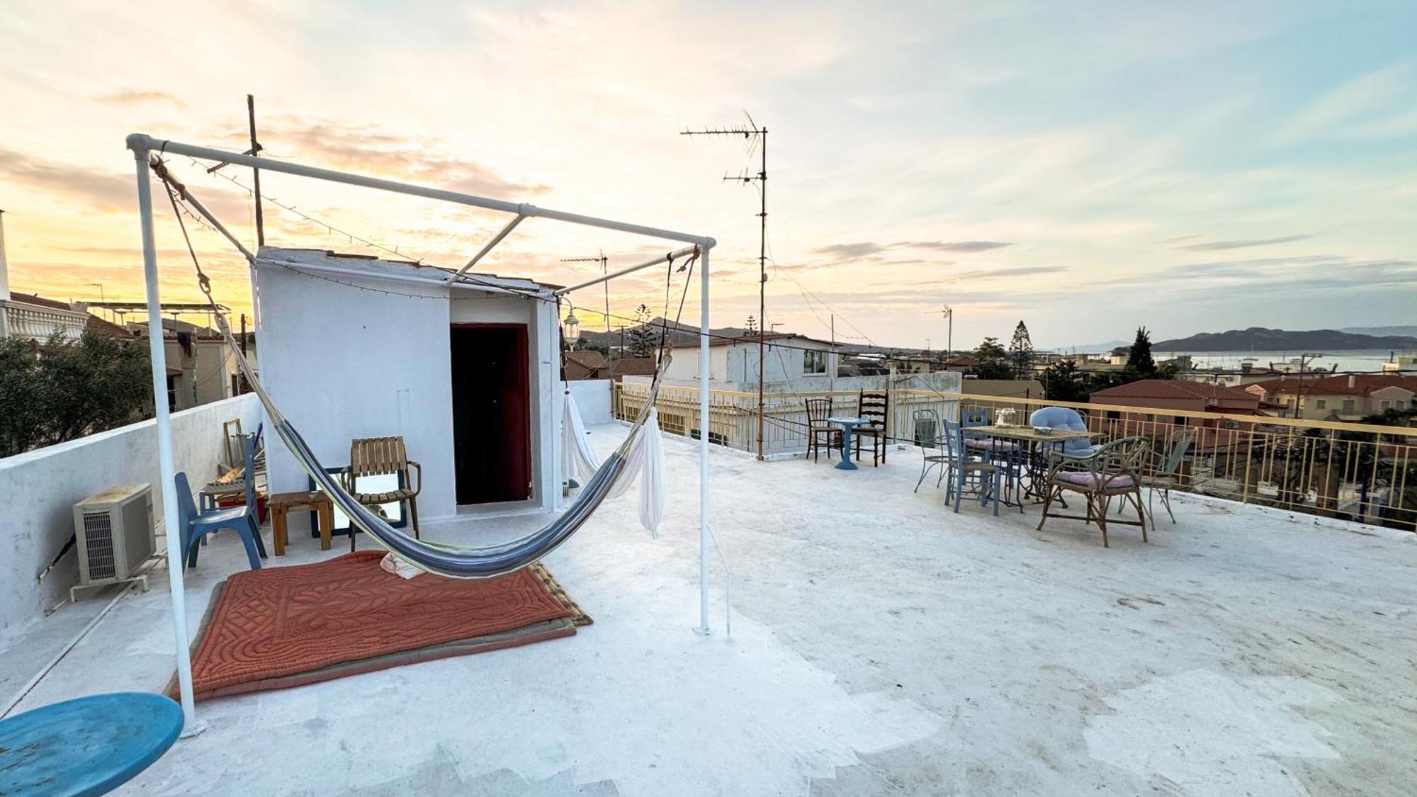 Appartement Vue Sur Mer Soul Family, Egine Aegina Zewnętrze zdjęcie