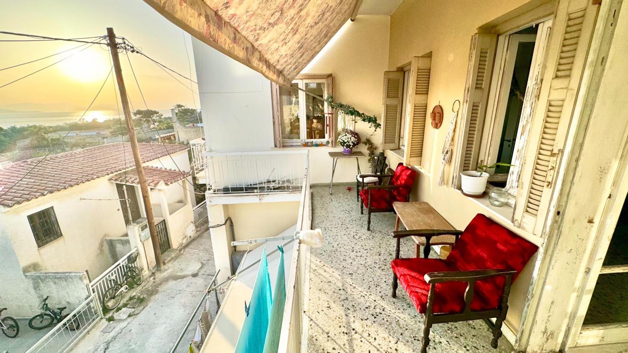 Appartement Vue Sur Mer Soul Family, Egine Aegina Zewnętrze zdjęcie