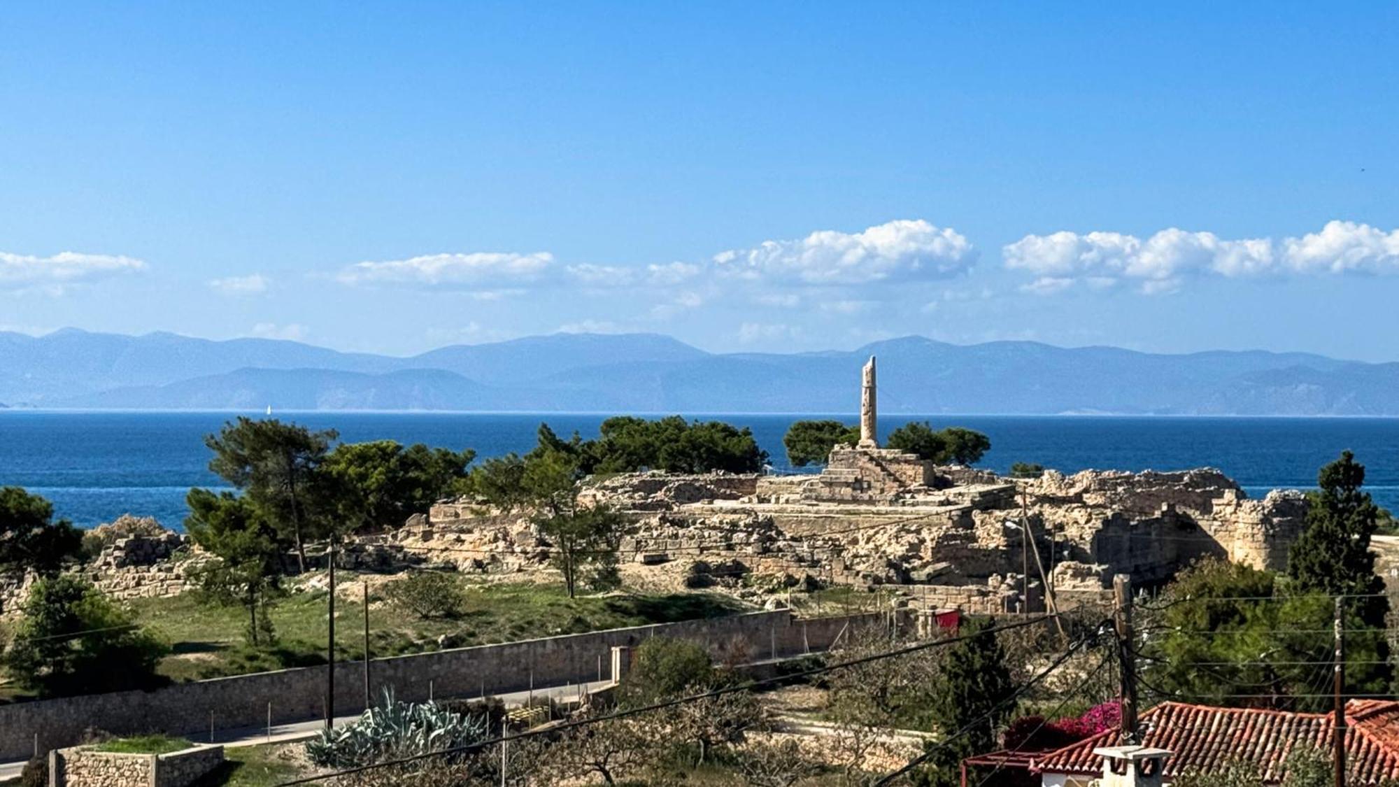 Appartement Vue Sur Mer Soul Family, Egine Aegina Zewnętrze zdjęcie