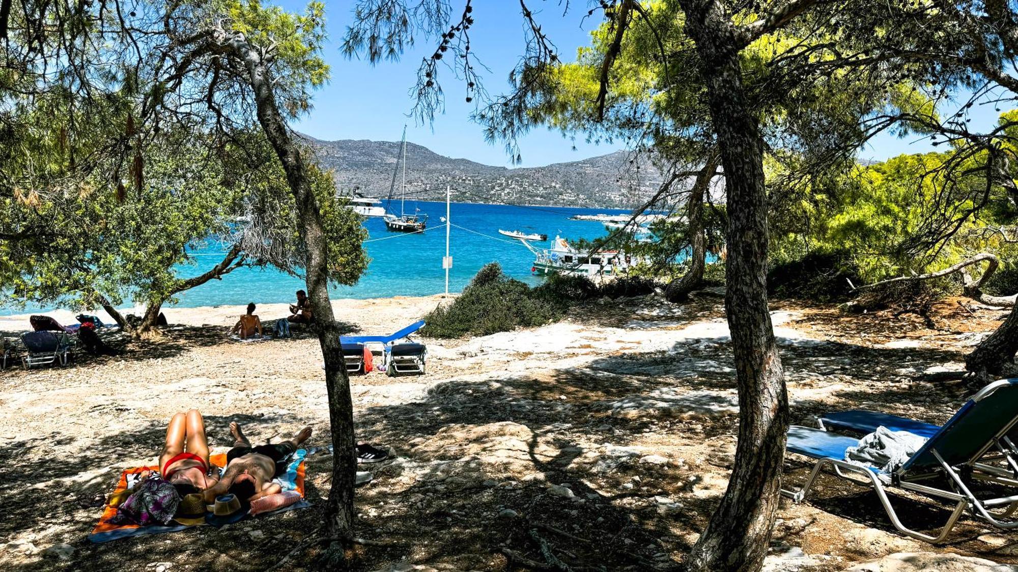 Appartement Vue Sur Mer Soul Family, Egine Aegina Zewnętrze zdjęcie