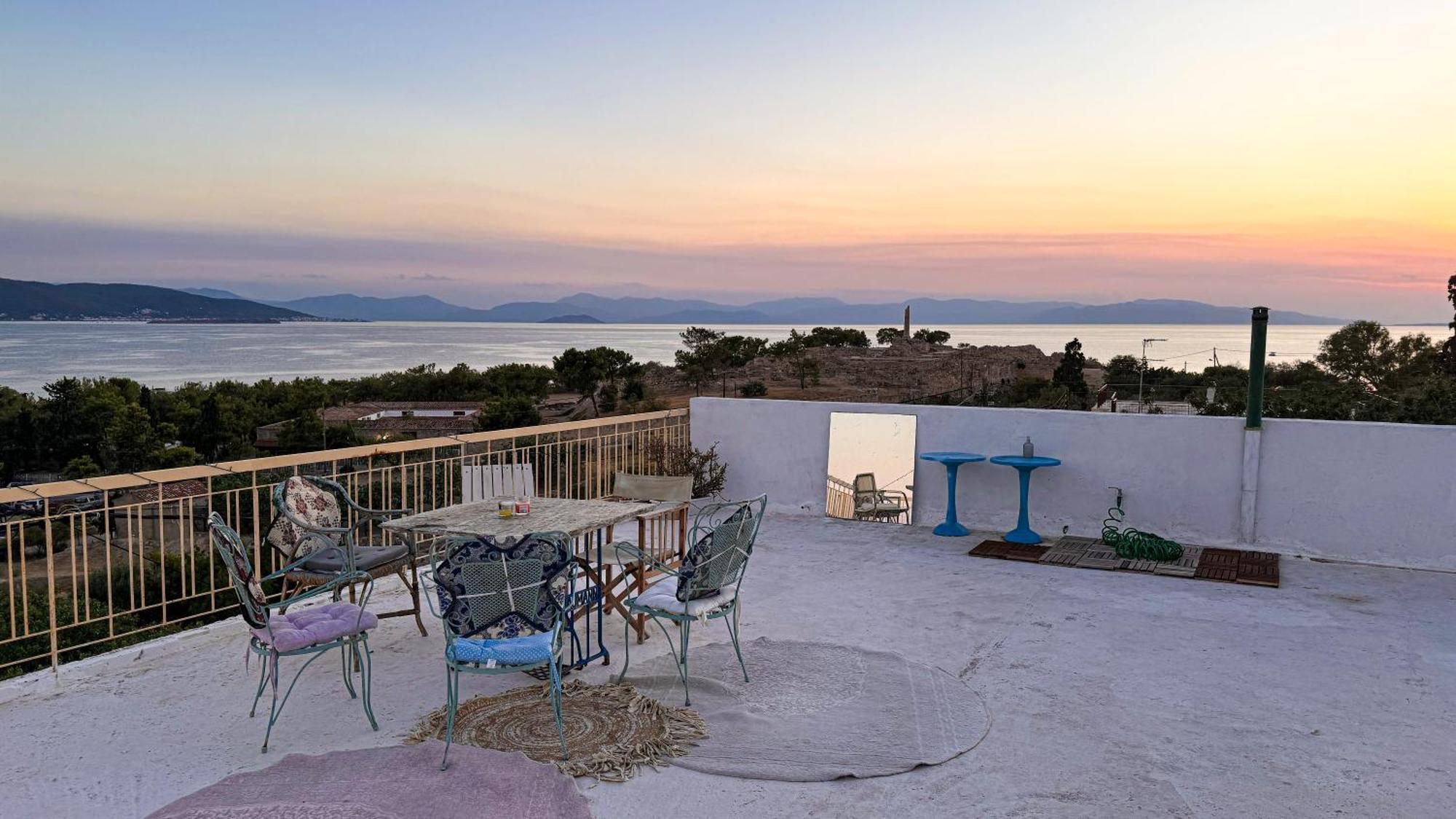Appartement Vue Sur Mer Soul Family, Egine Aegina Zewnętrze zdjęcie