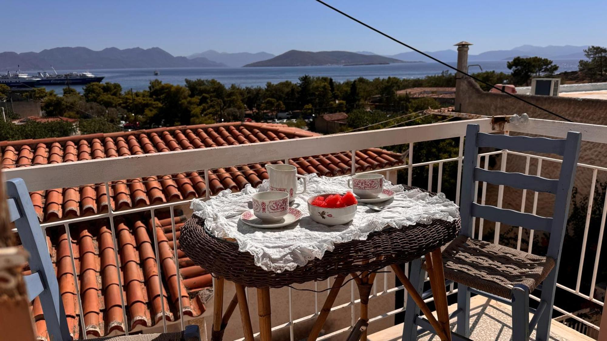 Appartement Vue Sur Mer Soul Family, Egine Aegina Zewnętrze zdjęcie