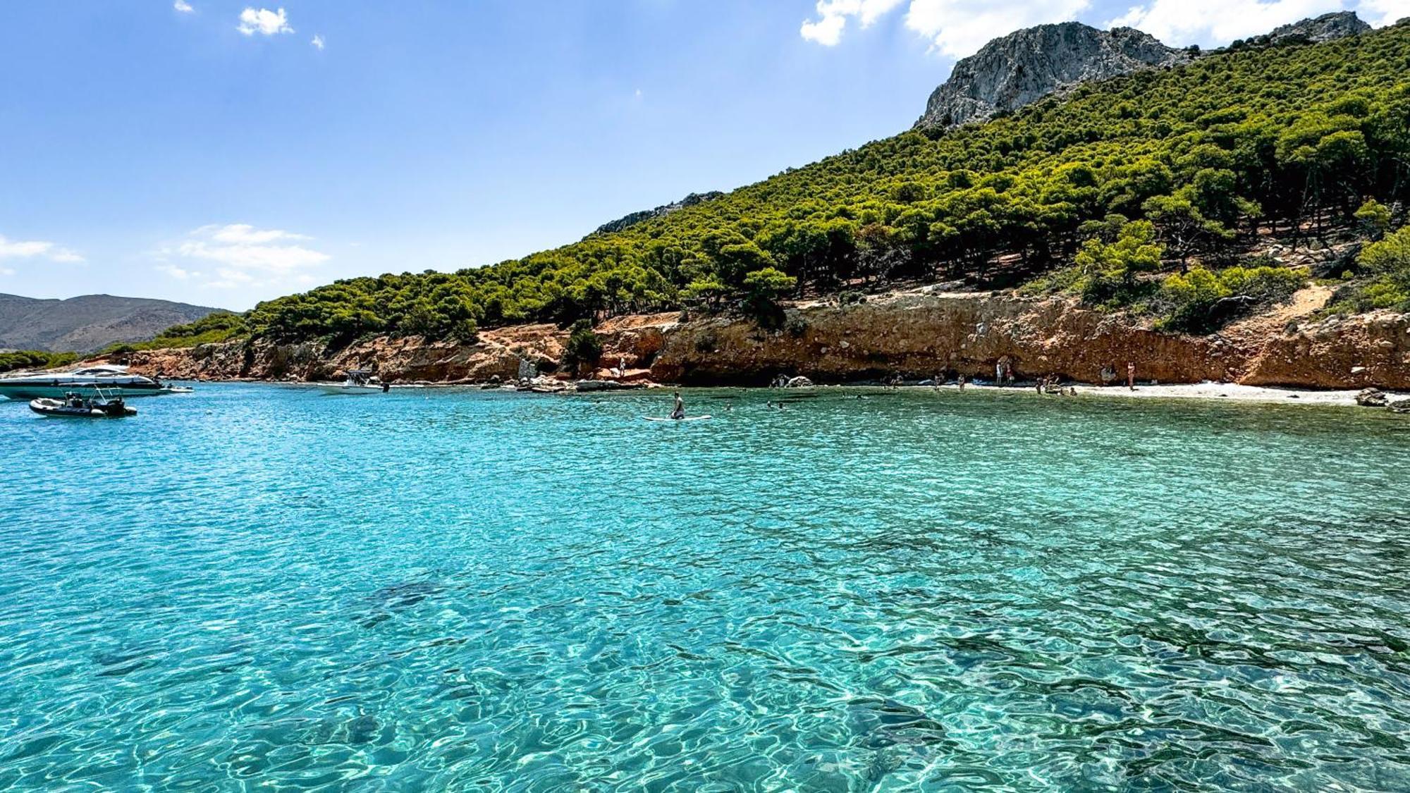 Appartement Vue Sur Mer Soul Family, Egine Aegina Zewnętrze zdjęcie