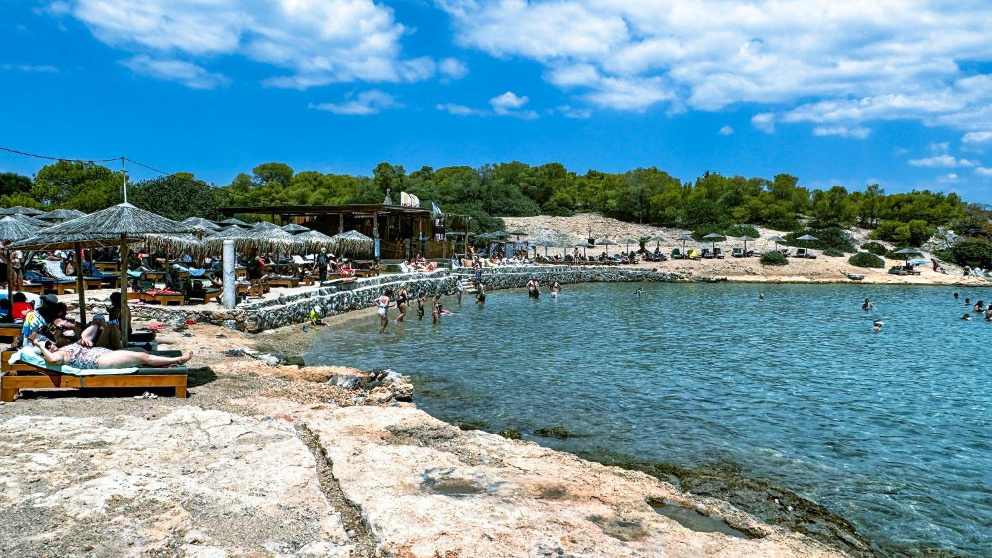 Appartement Vue Sur Mer Soul Family, Egine Aegina Zewnętrze zdjęcie