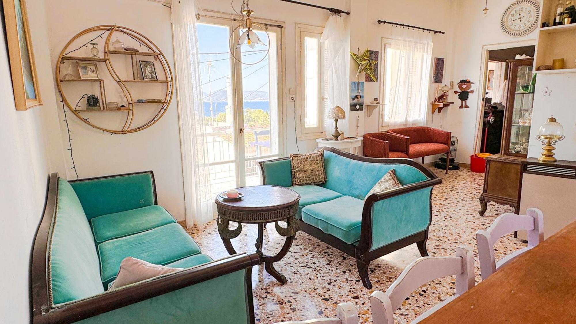 Appartement Vue Sur Mer Soul Family, Egine Aegina Zewnętrze zdjęcie